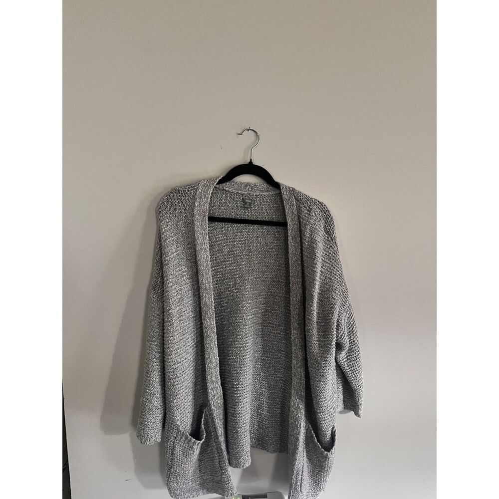 Aerie Oversize Womens Grey Cardigan Comfy Layered